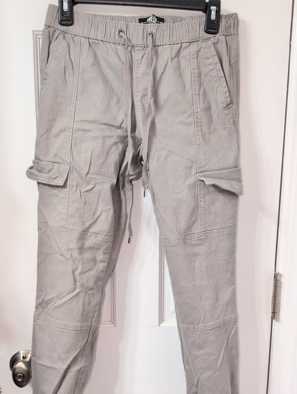 Rewash- Juniors  Gray Cargo Jogger Pants - Small